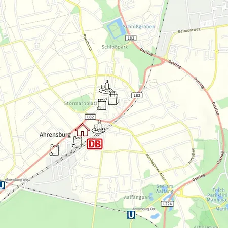 Apartment Have-a-nice-stay - Nahe Bahnhof - 20 Minuten Nach Hamburg - Trotzdem Ruhig Gelegen - 6 Minuten Zu Fuss Ins Zentrum - Modern Eingerichtet *
